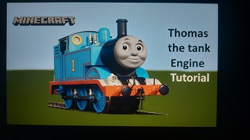 Minecraft Thomas the Tank Engine Tutorial