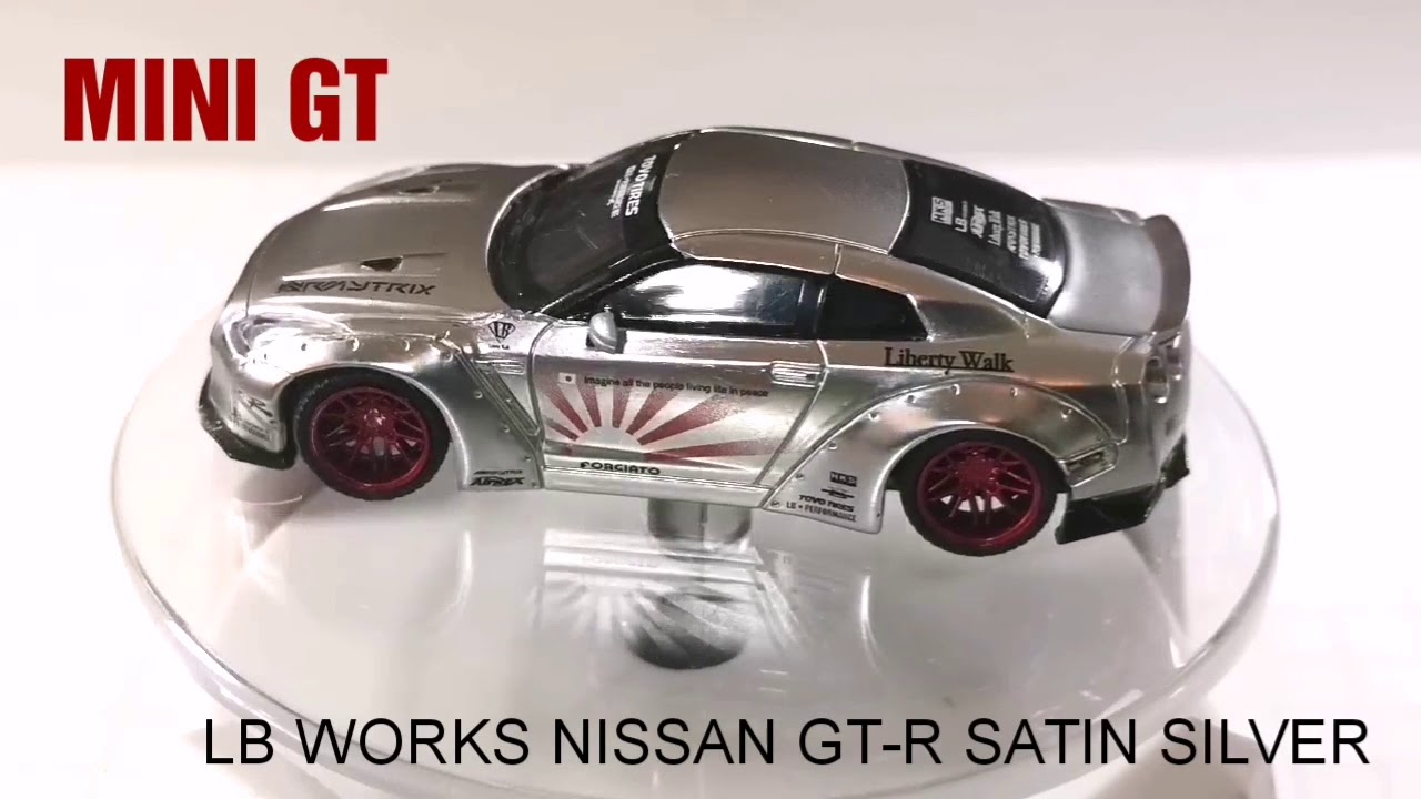 Nissan GT-R Satin Silver@MINI GT September Released Models