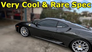 Flying Across the Country to Buy a Ferrari F430 with RARE Carbon Seats Ferrari F430 Racing Seats