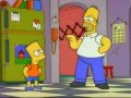 Homer et bart se font des poissons davril  les simpson qc