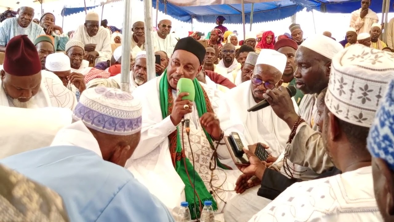 Le discours exceptionnelle du Khalif général de la famille de Ali T Sellou Diallo