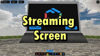 Streaming Screen in FrameVR Wealth