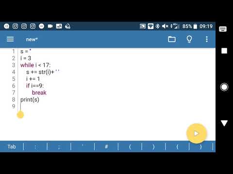 [Android] Loop in Python using While Command (Conditional Loop)