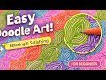 Easy doodle art|for beginners |no more boredom#art #doodle #drawing #diy #handmade #craft #artist 