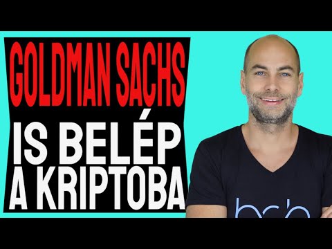 GOLDMAN SACHS IS BELÉP A KRIPTOBA [Részletek]