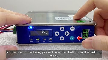DIN Rail-Mounted GMT-X1 Weighing Transmitter Calibration