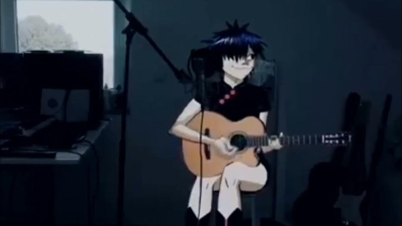 Gorillaz Noodle plays guitar YouTube
