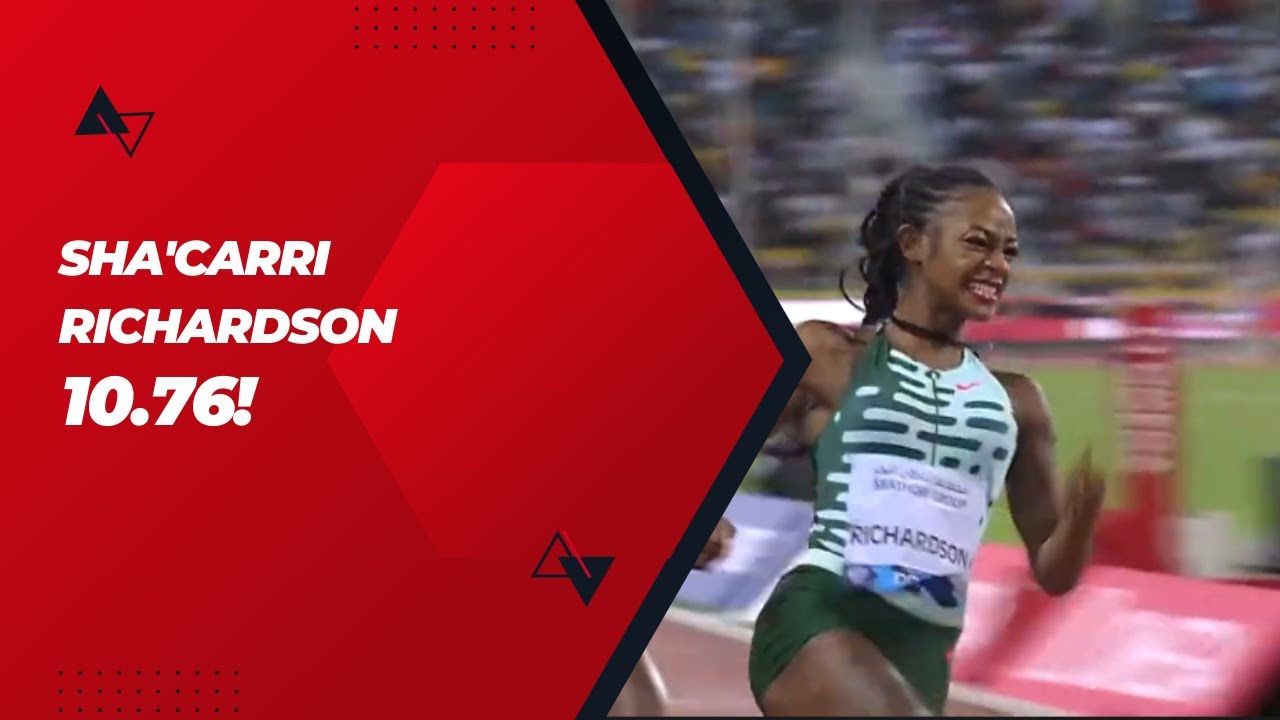 Sha'Carri Richardson Runs 10.76 in Women's 100m | Doha 2023