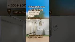 Compra esta casa en Phoenix AZ con crédito fácil por 30 años! 3419 W Glenn Dr