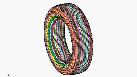 Automatically Generating a Truck Tire Model in LS-DYNA