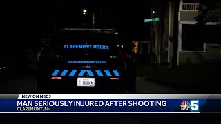 Man seriously injured in Claremont, NH shooting