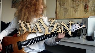 MaYaN - The Flaming Rage of God (guitar cover)