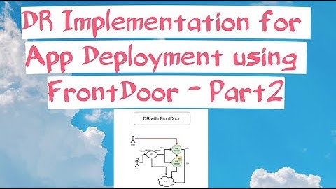 DR Implementation for App Deployment using FrontDoor - Part2 | Azure Cloud Infra Devops | #trending