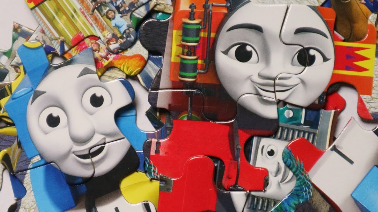 Thomas and Friends Puzzle - Mainan Puzzle Gambar - YouTube