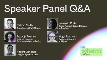Speaker Panel Q&A (Schema 2022)