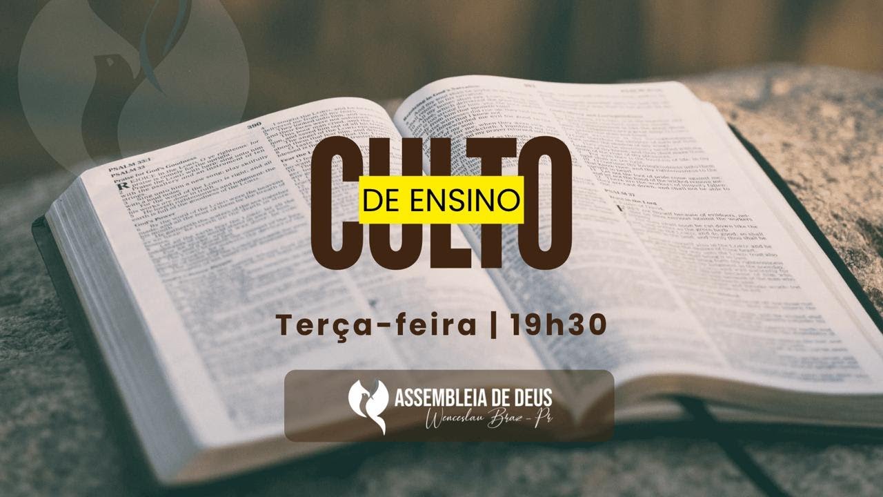 CULTO DE ENSINO // 21-01-2025 // PR. ELON DE LARA