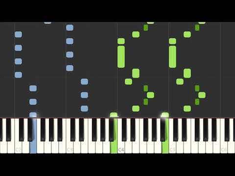 Paripi Koumei Opening 1 - piano tutorial