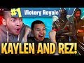 9 YEAR OLD BROTHER AND MINDOFREZ PLAY DUOS!!! I CLUTCH THE IMPOSSIBLE! (EPIC) FORTNITE BATTLE ROYALE