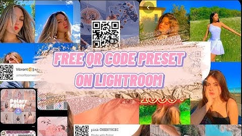 LIGHTROOM PRESET ON PINTEREST | POLARR QR