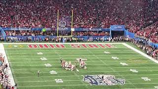 OSU misses field goal, UGA wins Peach Bowl