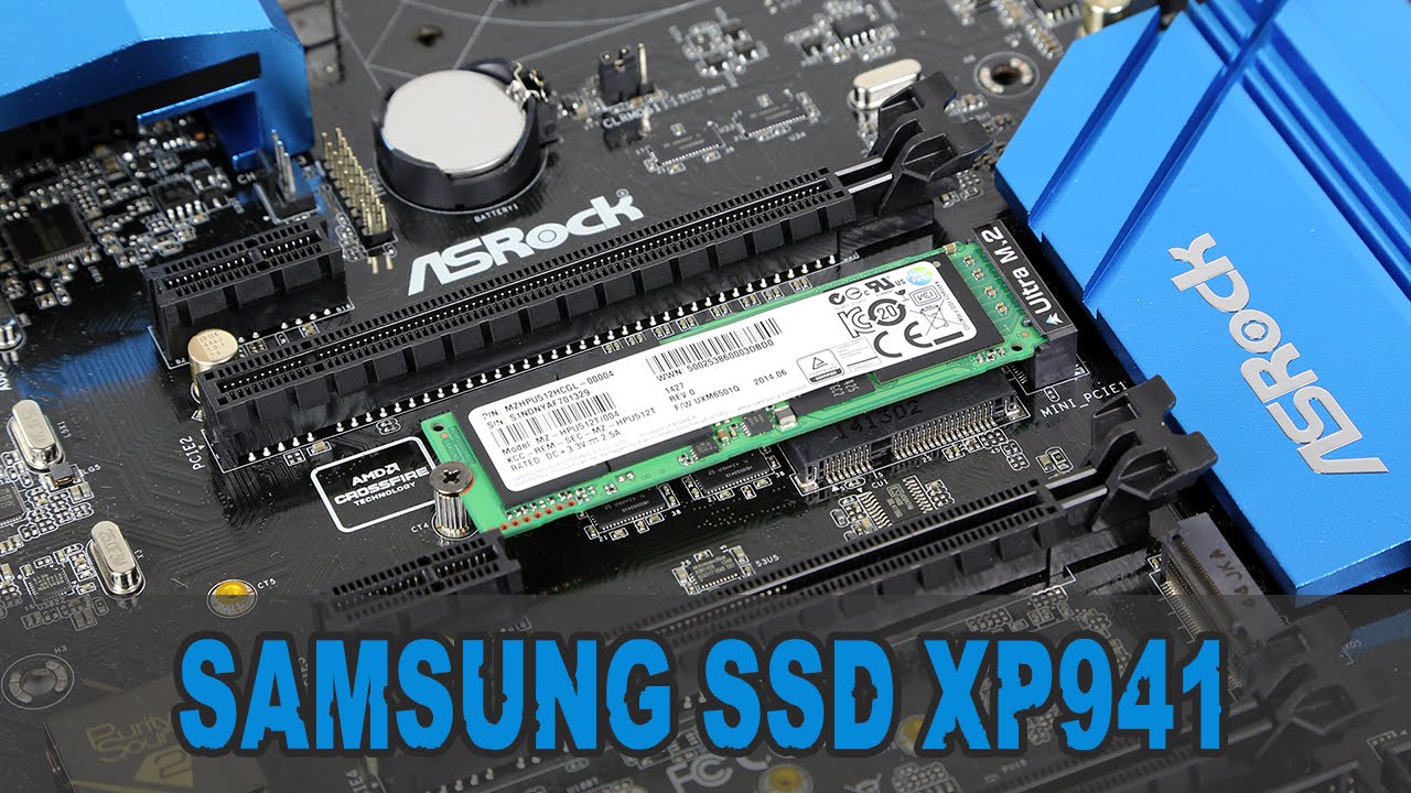 Samsung ssd xp941 512gb