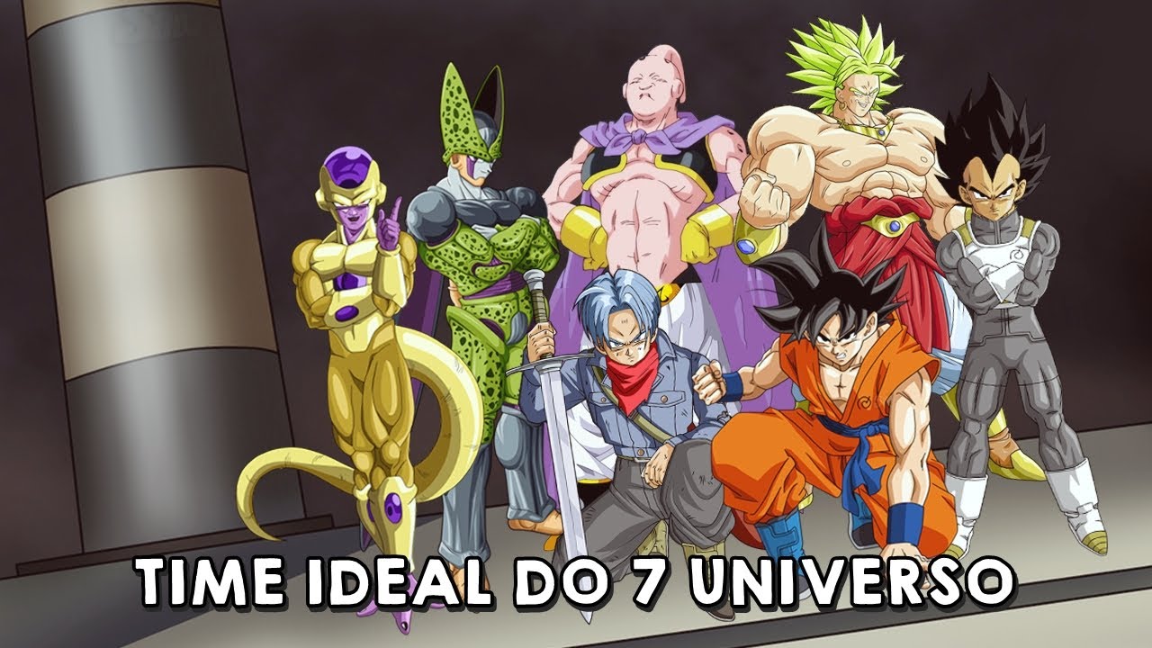 Universo 7 Torneio do Poder  Dragon ball super, Anime dragon ball