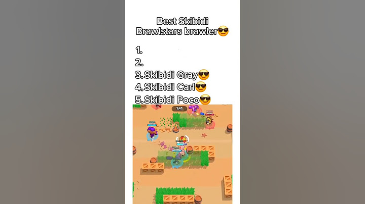Best Skibidi Brawl Stars Brawler #brawlstars #brainrot #brawstarsmemes