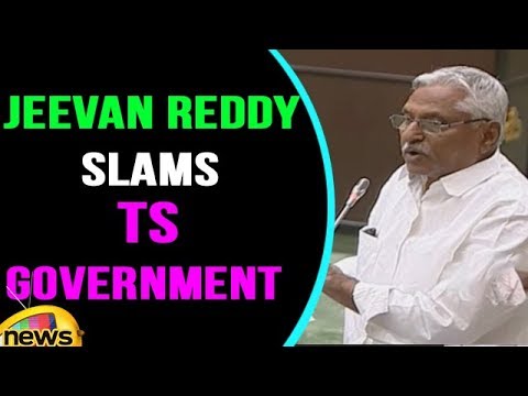 Jeevan Reddy Slams TS Government On Mission Kakatiya Project  TS Assembly  Mango News