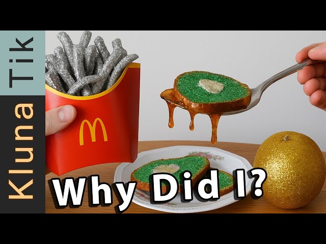 Why Did I Eat This? – GLITTER TOAST (ASMR #1)