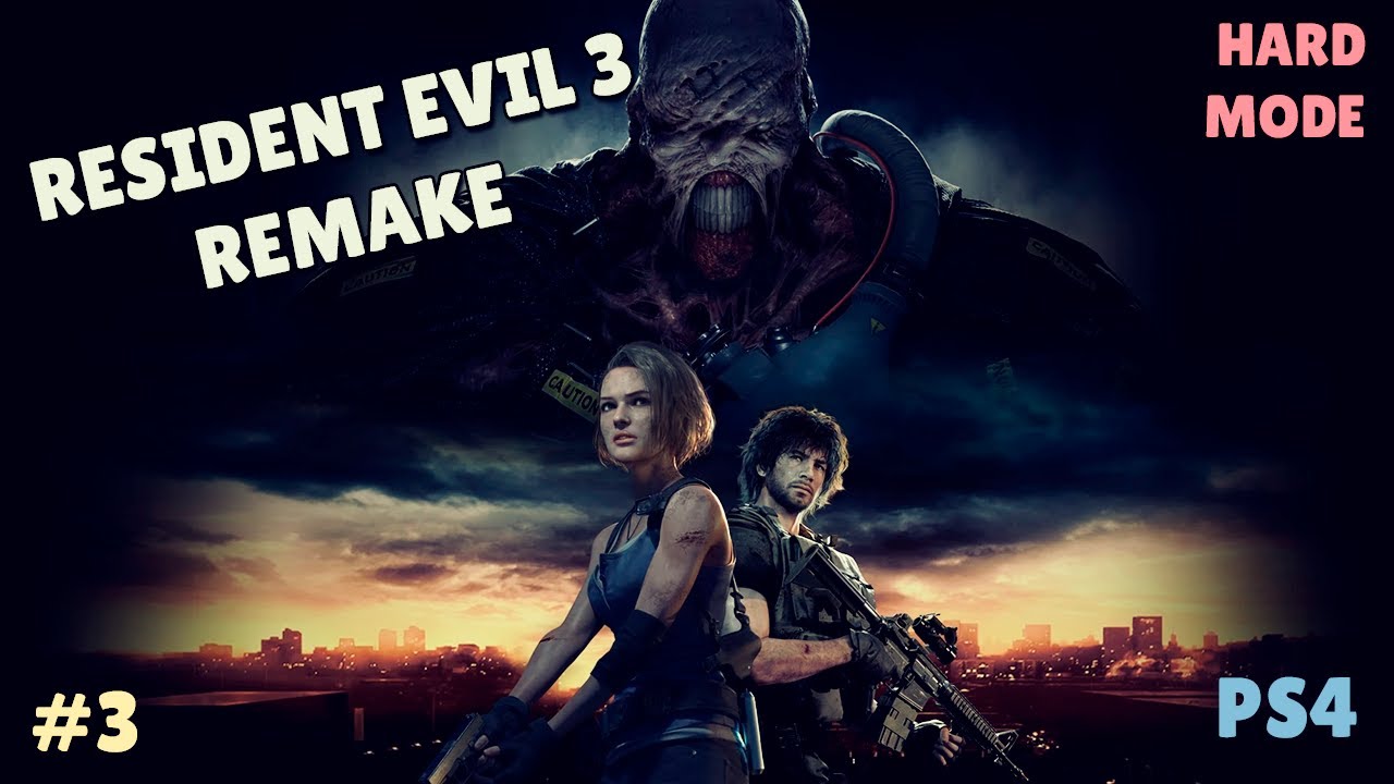 [Стрим] Пробуем на харде - Resident Evil 3 Remake #3 (Не пройдено) (PS4)