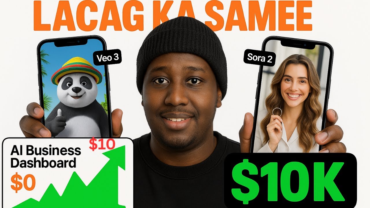 Ai Videos Kan oo Aad Samaysid Aayaa Ka Dhigi Doona TAAJIR 2026? SORA 2 VS VEO 3 Mide Ke Fican