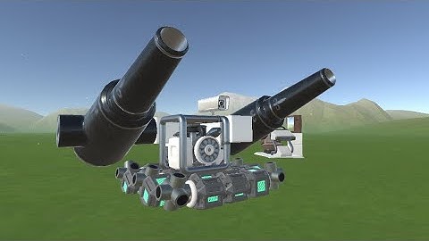 Unmanned High Mobility Mortar in Evertech Sandbox
