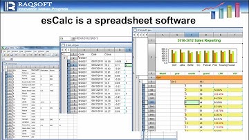 Free Desktop BI tool esCalc Overview - Computing Capacity Revolution of Spreadsheets