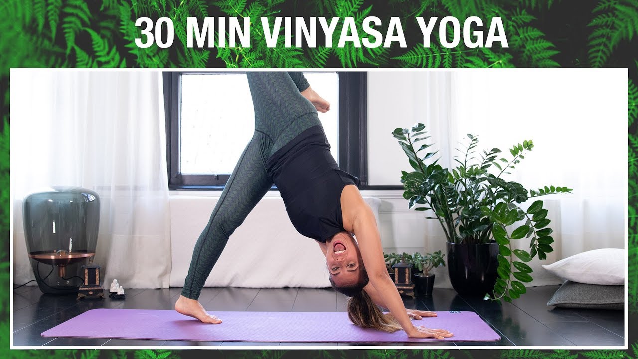 Ventileren plank werkwoord Vinyasa Flow (30 min) | YOGA MET MILOU - YouTube