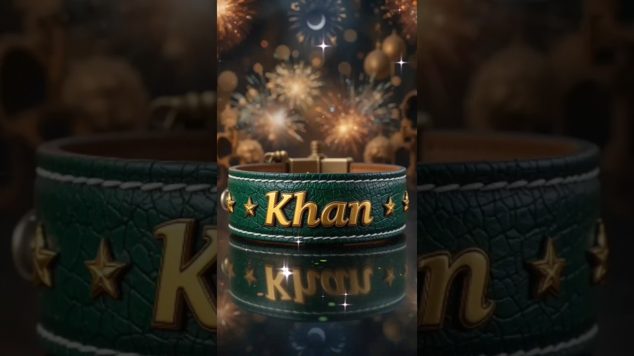 Custom Name Boys Hand Bands | 14 August Special Pakistan Independence Day Accessories 🇵🇰