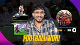Football WON 🫡 Argentina നാണം കെട്ടു and Disgraceful🥶 Spain are the WORLDCUP champions🏆