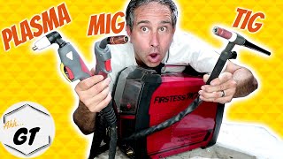 MIG TIG & PLASMA All in ONE Machine!  Review YesWelder FIRSTESS™ MP200 5in1 Welder & Cutter