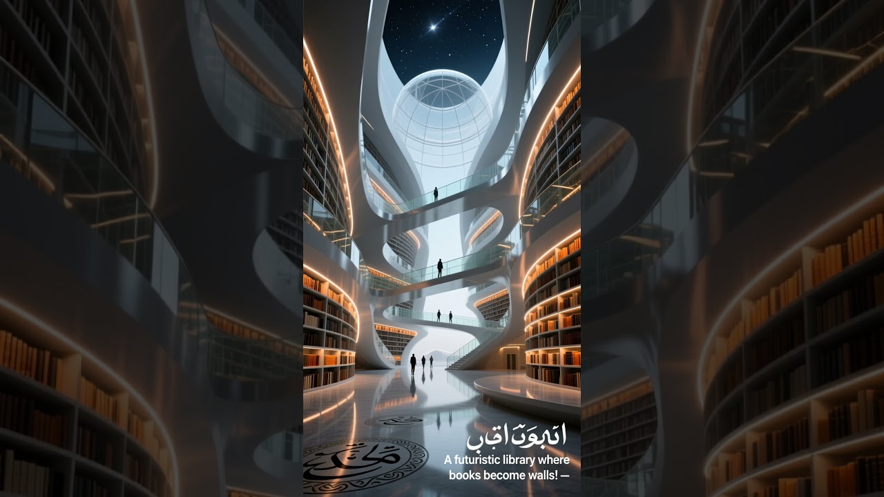 Exploring the National Library of Qatar: Where Architecture Meets Literature 