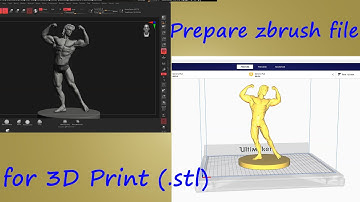 Prepare zbrush file for 3d Print (.stl) NOT A TUTORIAL