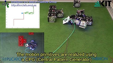 Motion planning of a modular robot