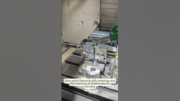 Zero point fixture #cncmachine #zeropointprince #4aixs #vise #5axiscnc #fixture #cncfixtures #cnc