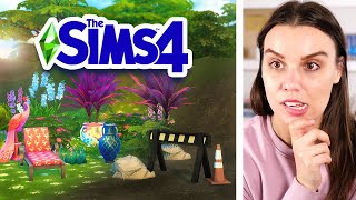 How to landscape your garden in The Sims 4 (Building Basics)