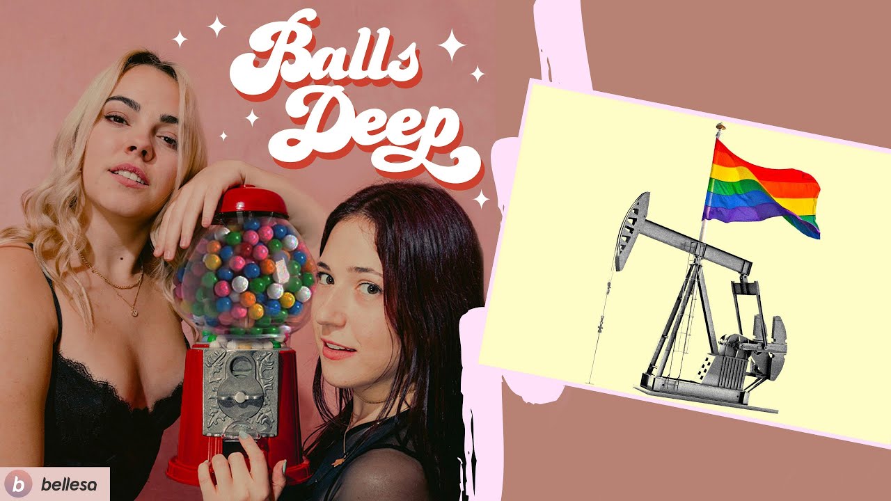 Balls Deep Girls on Rainbow Washing