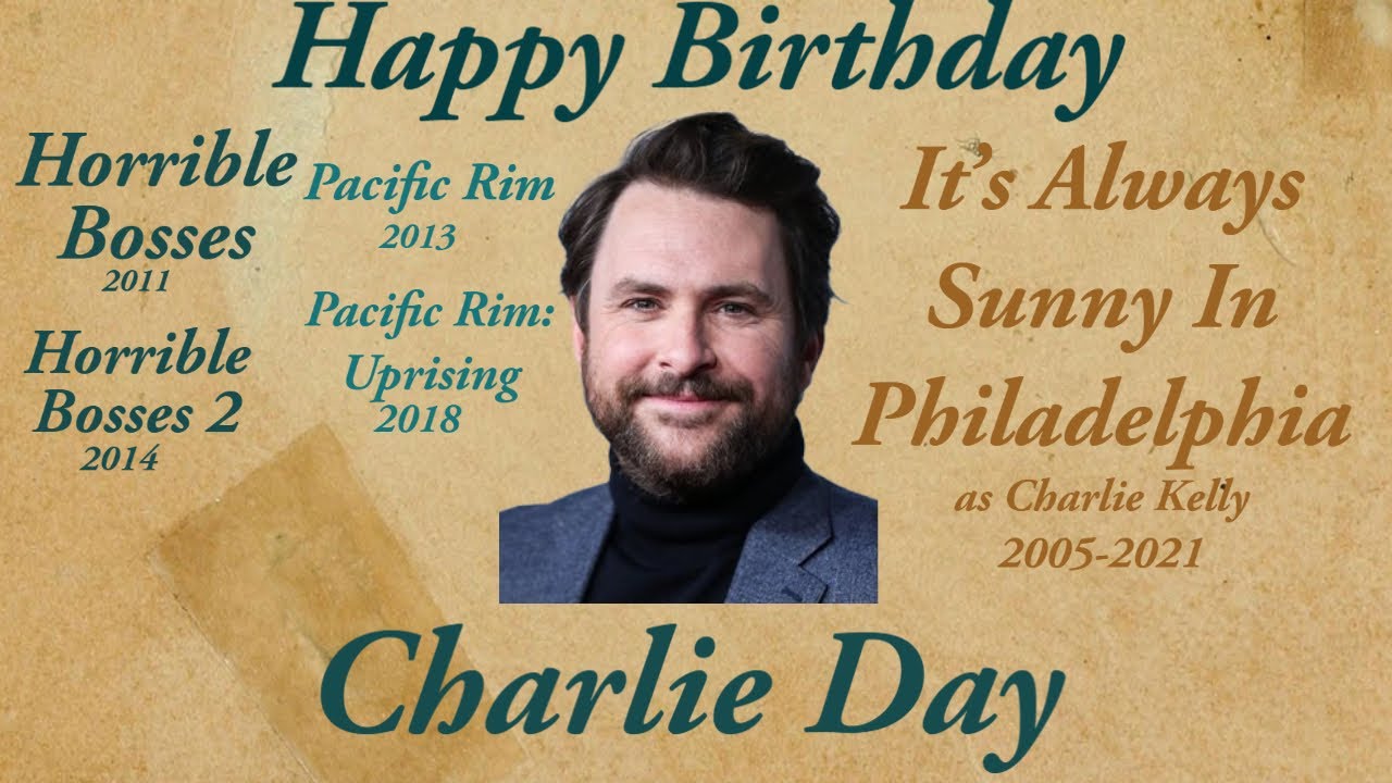 Charlie Day: Movies, Photos, Videos, News, Biography & Birthday