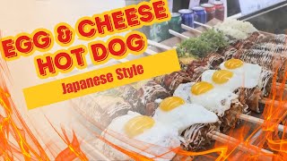 Egg & Cheese Hot Dog Japanese Style | Easy & Flavorful Street Food Recipe screenshot 5