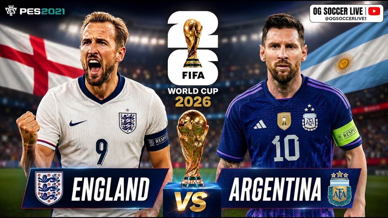 eFootball PES 21 Gameplay | World Cup 2026 Live Simulation