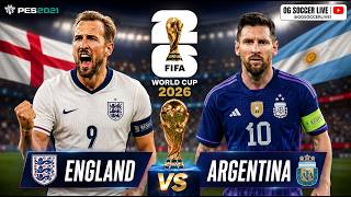 eFootball PES 21 Gameplay | World Cup 2026 Live Simulation