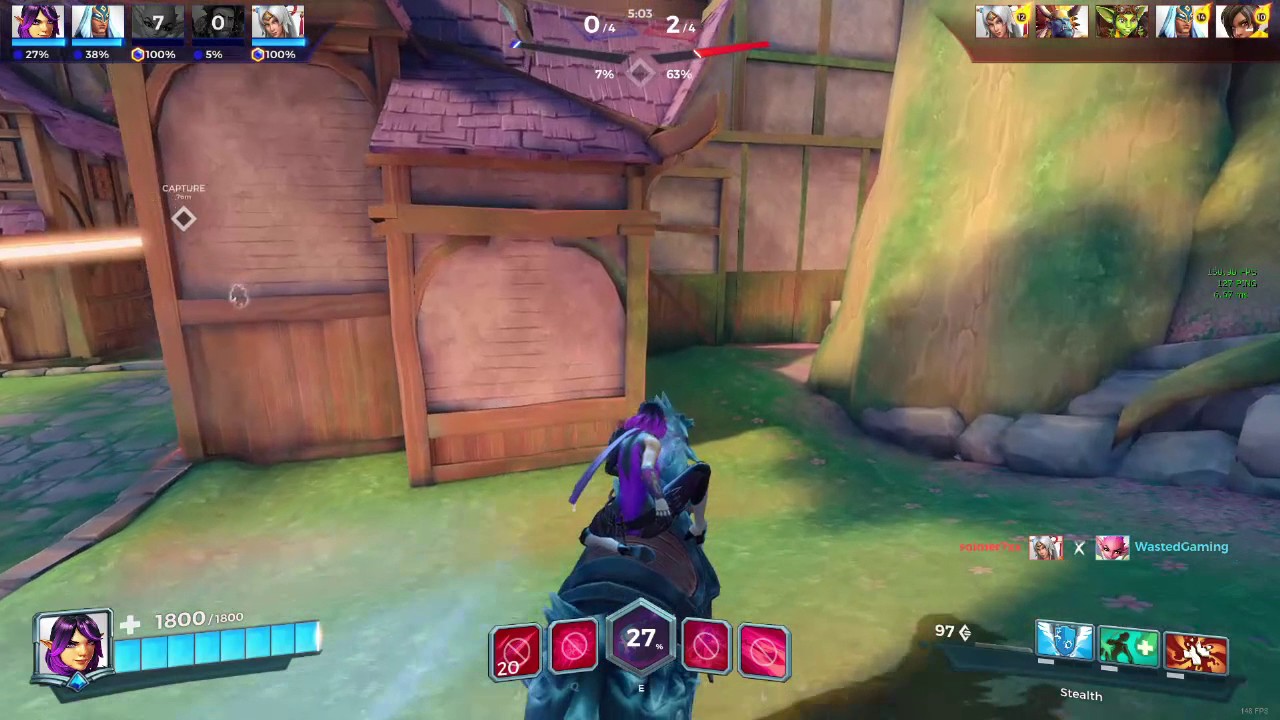 Gauthem Hacker on Paladins - Kinessa Wall Hack