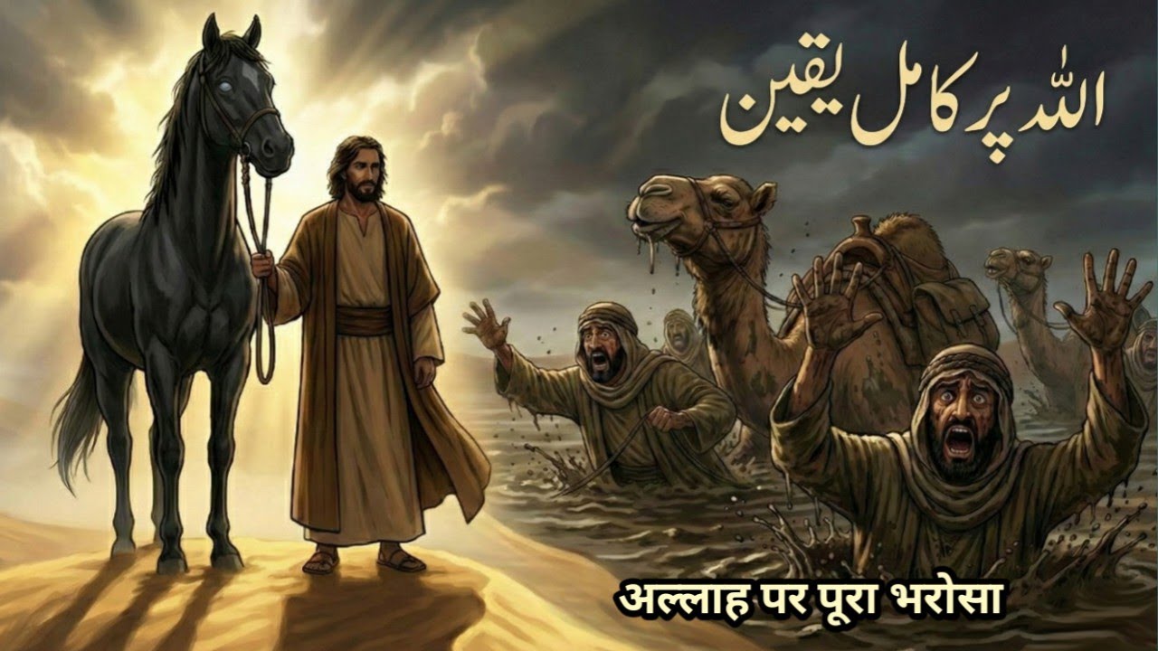 Allah par yakeen ka Qissa |  Saudagar Aur Uska Andha Ghoda | sabaq Amoz kahani