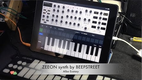 ZEEON Synth by BeepStreet - Alba Ecstasy quick demo